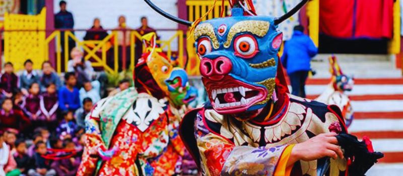 Masked Dance Festival in Sikkim