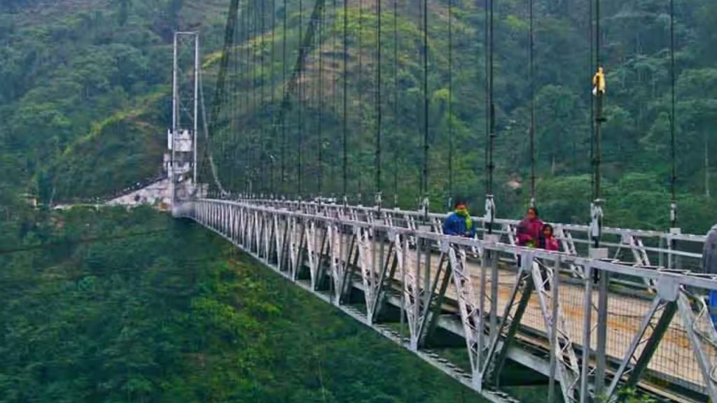 Singshore Bridge in pelling